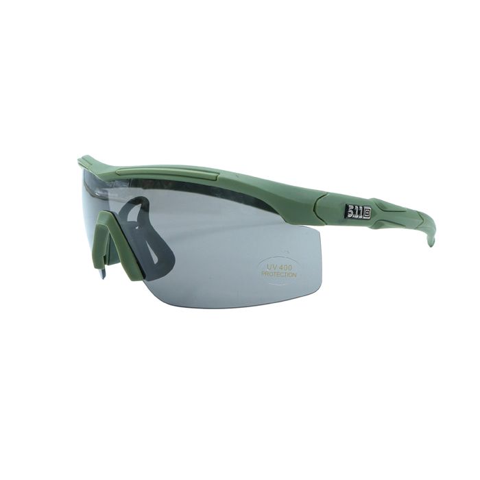 5.11 Tactical Koruyucu 3 Lensli Askeri Gözlük - Haki