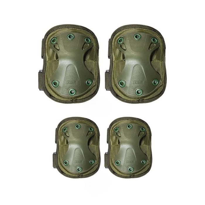 Dizlik Dirseklik Seti Airsoft Askeri Model Haki
