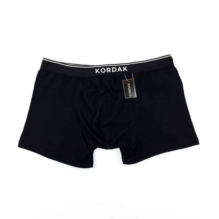 Siyah Slip Boxer Yapışan Don (12'li)