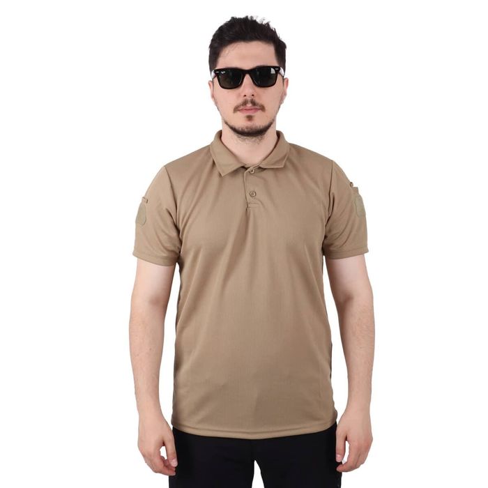 Tactical Polo Yaka TShirt - Bej